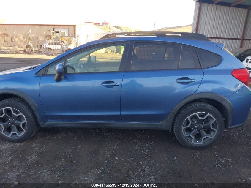 2014 Subaru Xv Crosstrek 2.0I Premium VIN: JF2GPACC4E8252558 Lot: 41166599