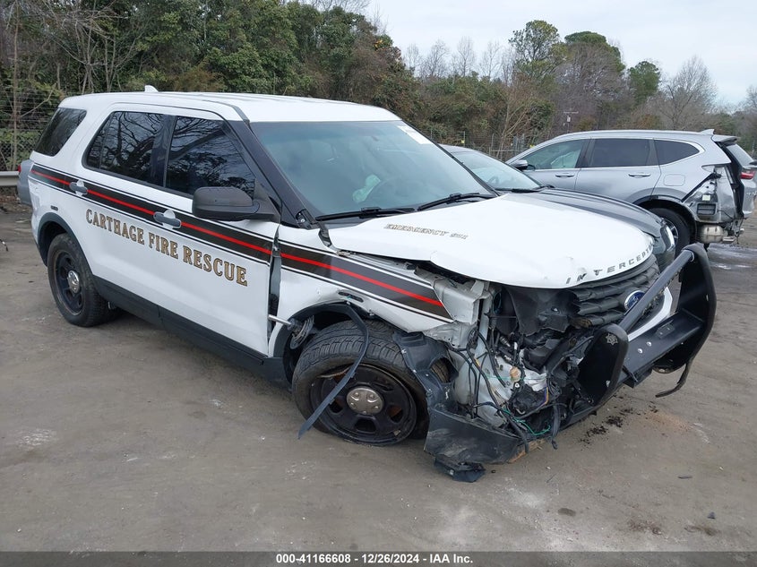 2017 FORD POLICE INTERCEPTOR - 1FM5K8AT1HGA77014