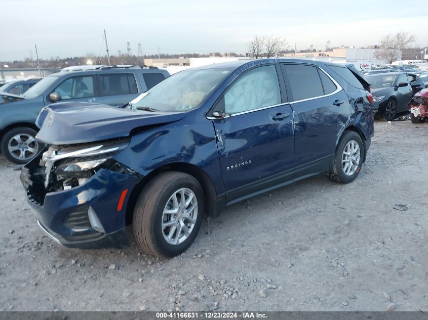 VIN 3GNAXUEV6NL277054 2022 Chevrolet Equinox, Awd Lt no.2