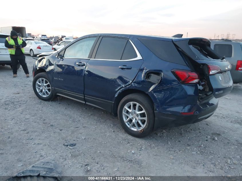 VIN 3GNAXUEV6NL277054 2022 Chevrolet Equinox, Awd Lt no.3