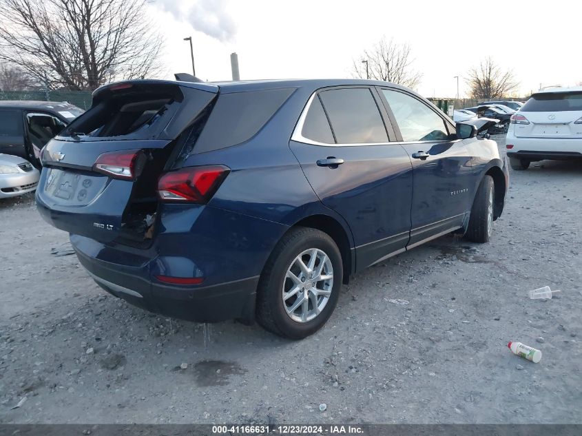 VIN 3GNAXUEV6NL277054 2022 Chevrolet Equinox, Awd Lt no.4