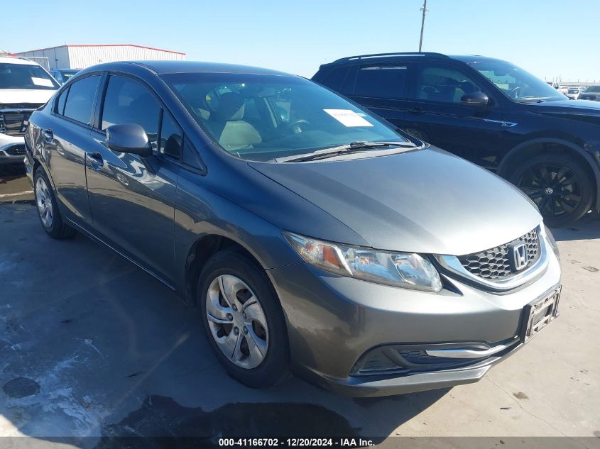 VIN 2HGFB2F58DH301072 2013 Honda Civic, LX no.1