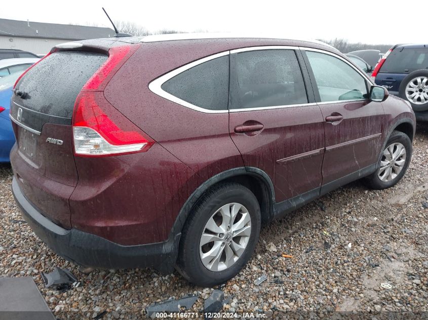 VIN 5J6RM4H76EL032679 2014 Honda CR-V, Ex-L no.4