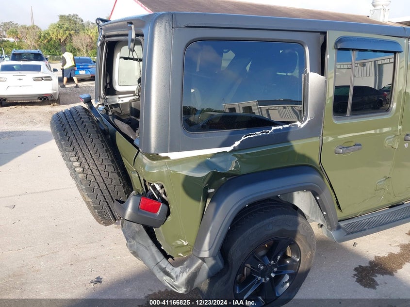 2021 JEEP WRANGLER UNLIMITED VIN: 1C4HJXDG9MW694948