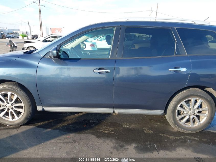 2015 Nissan Pathfinder S VIN: 5N1AR2MN6FC659909 Lot: 41166865