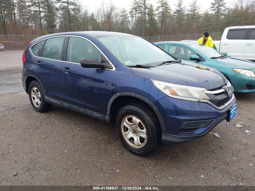 VIN 2HKRM4H3XFH630492 2015 Honda CR-V, LX no.1