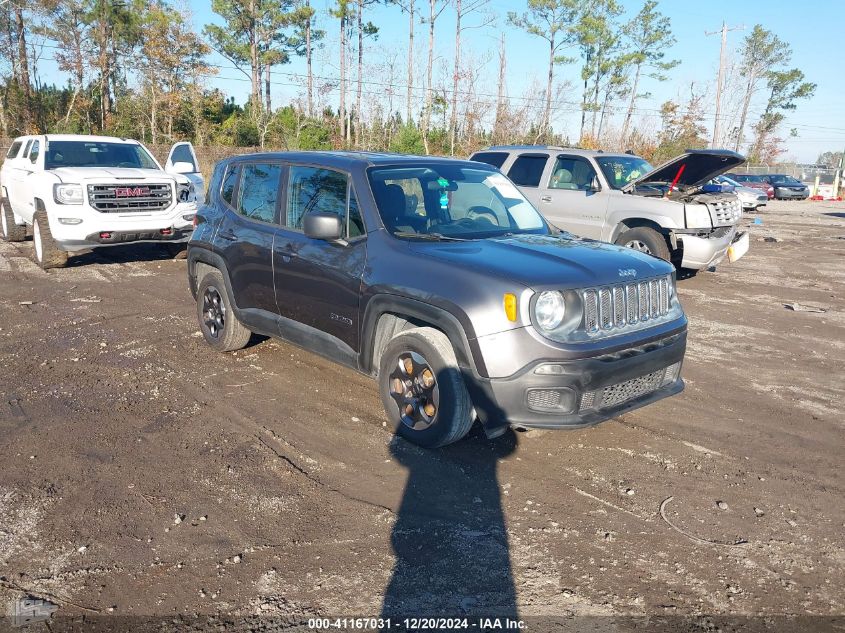 VIN ZACCJAATXGPC78711 2016 JEEP RENEGADE no.1