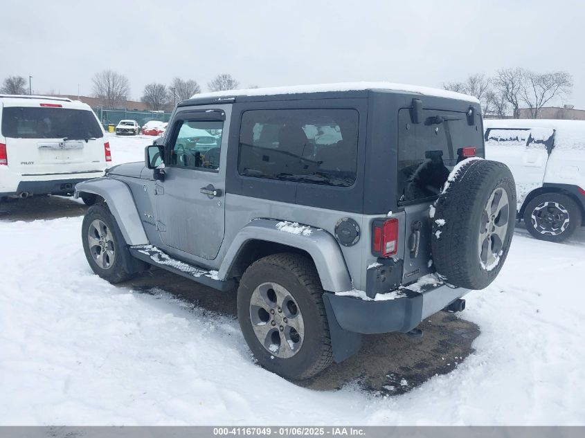 VIN 1C4AJWBG1GL126908 2016 Jeep Wrangler, Sahara no.3