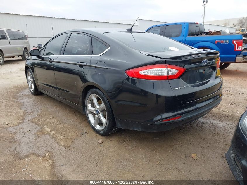 VIN 1FA6P0H77E5405067 2014 Ford Fusion, SE no.3