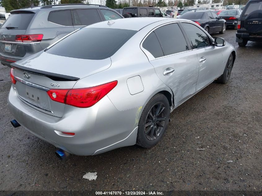 VIN JN1EV7AR3HM841640 2017 Infiniti Q50, 3.0T Signa... no.4