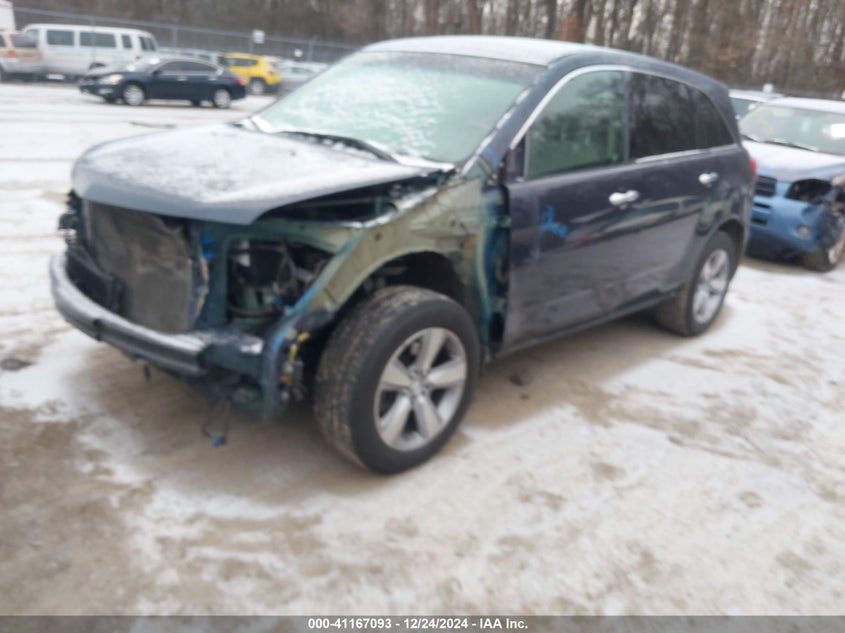 2010 ACURA MDX VIN: 2HNYD2H65AH517510