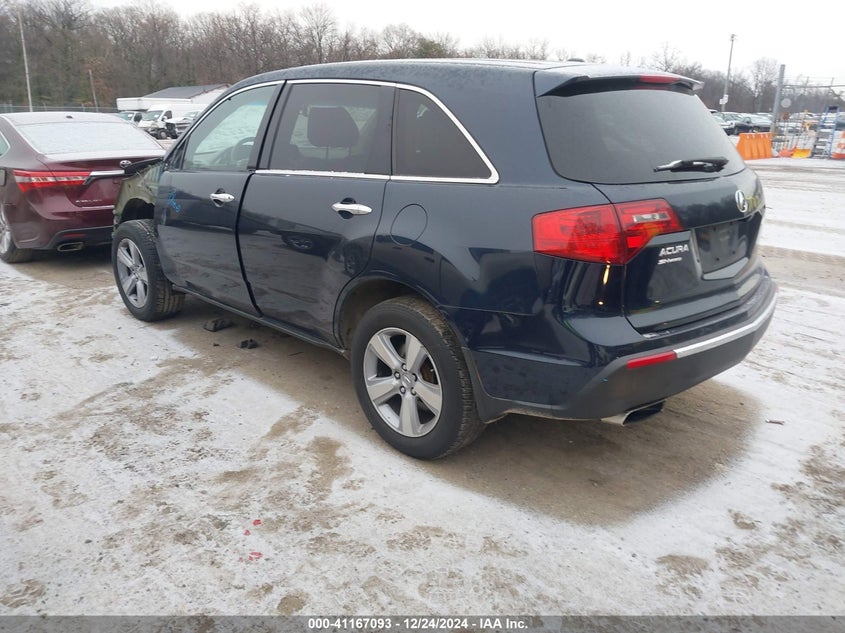 2010 ACURA MDX VIN: 2HNYD2H65AH517510