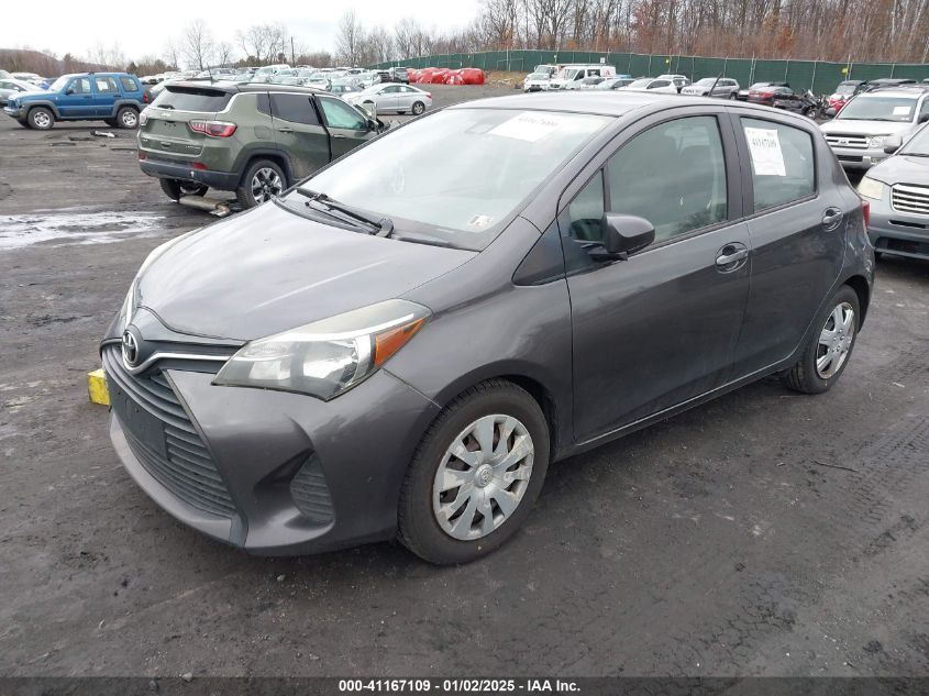 VIN VNKKTUD38HA080754 2017 TOYOTA YARIS no.2