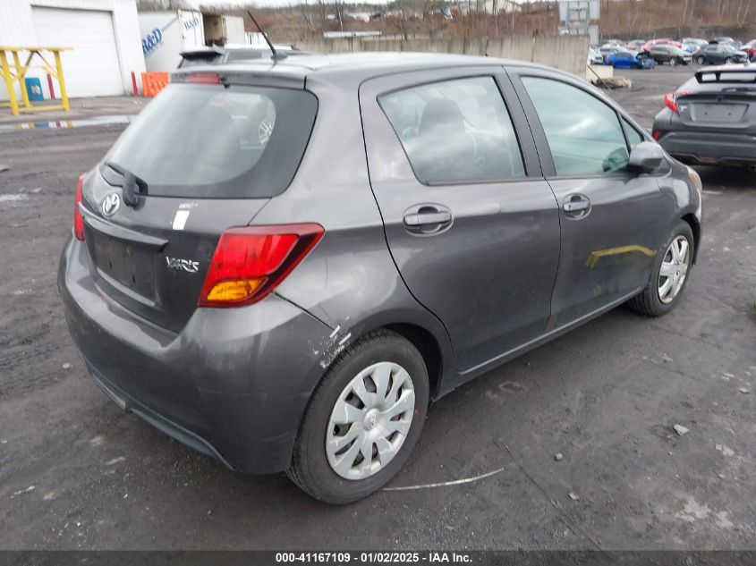 VIN VNKKTUD38HA080754 2017 TOYOTA YARIS no.4