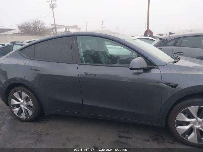 2021 Tesla Model Y Long Range Dual Motor All-Wheel Drive VIN: 5YJYGDEE3MF258160 Lot: 41167197