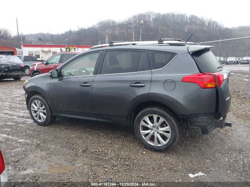 2013 Toyota Rav4 Limited VIN: JTMDFREV6DD007736 Lot: 41167244