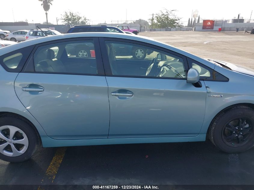 VIN JTDKN3DU4E1849249 2014 Toyota Prius no.13