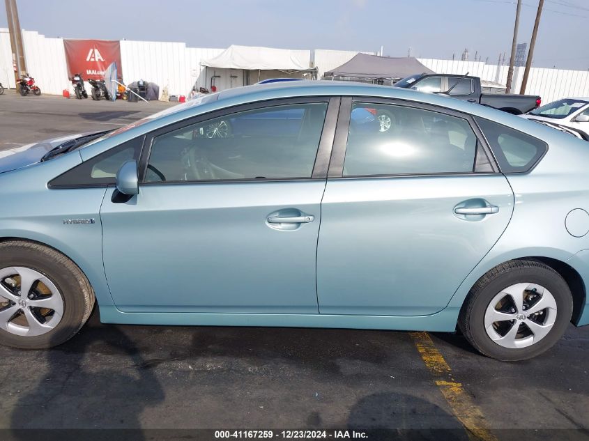 VIN JTDKN3DU4E1849249 2014 Toyota Prius no.14