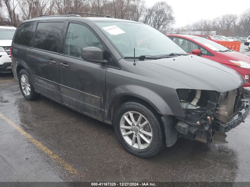 VIN 2C4RDGCGXGR179600 2016 Dodge Grand Caravan, Sxt no.1