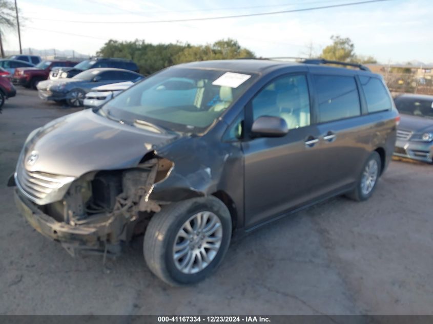 VIN 5TDYK3DC5ES429643 2014 Toyota Sienna, Xle/Limited no.2