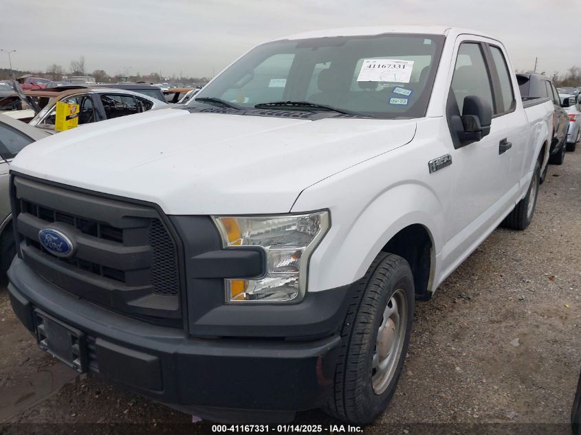 VIN 1FTEX1C84FKD11274 2015 Ford F-150, XL no.2