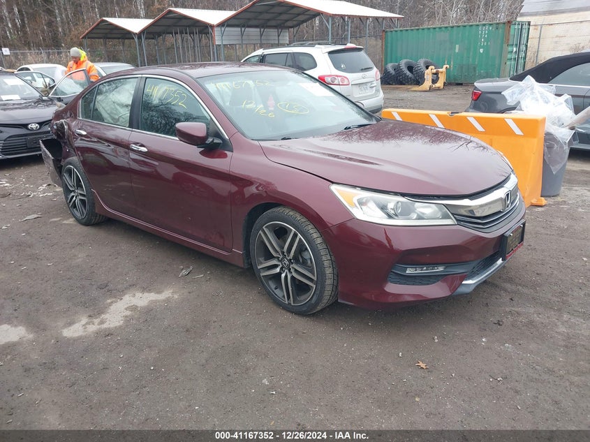 2017 HONDA ACCORD VIN: 1HGCR2F53HA221424