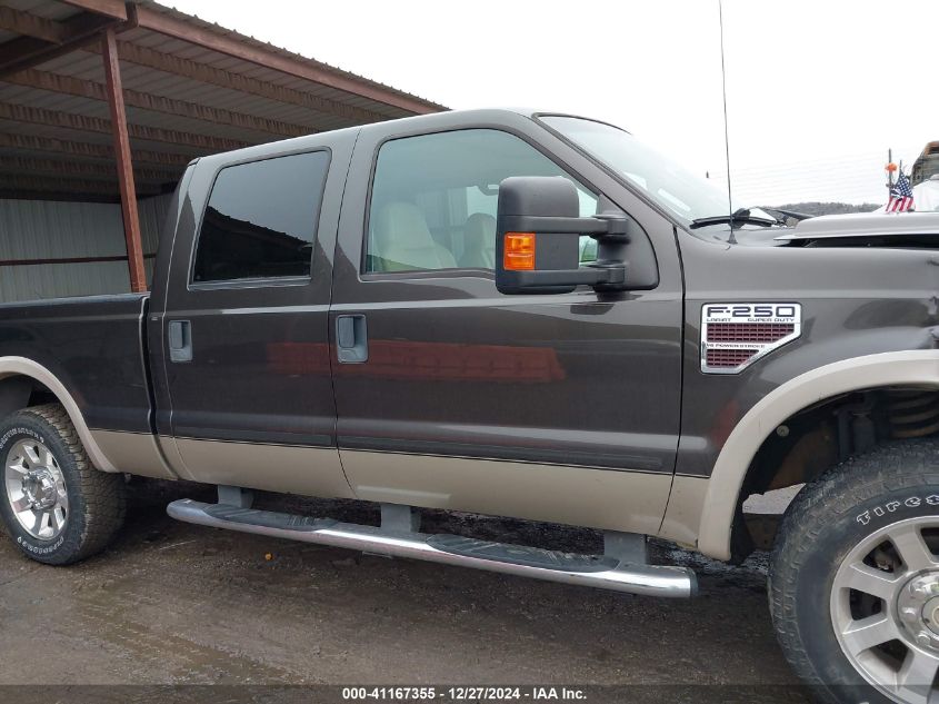 2008 Ford F-250 Fx4/Harley-Davidson/King Ranch/Lariat/Xl/Xlt VIN: 1FTSW21R68ED09468 Lot: 41167355