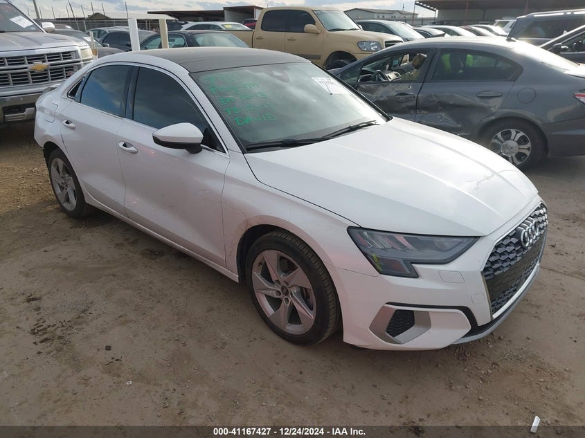2022 AUDI A3 PREMIUM 40 TFSI FRONT-WHEEL DRIVE S TRONIC - WAUAUDGY1NA047256