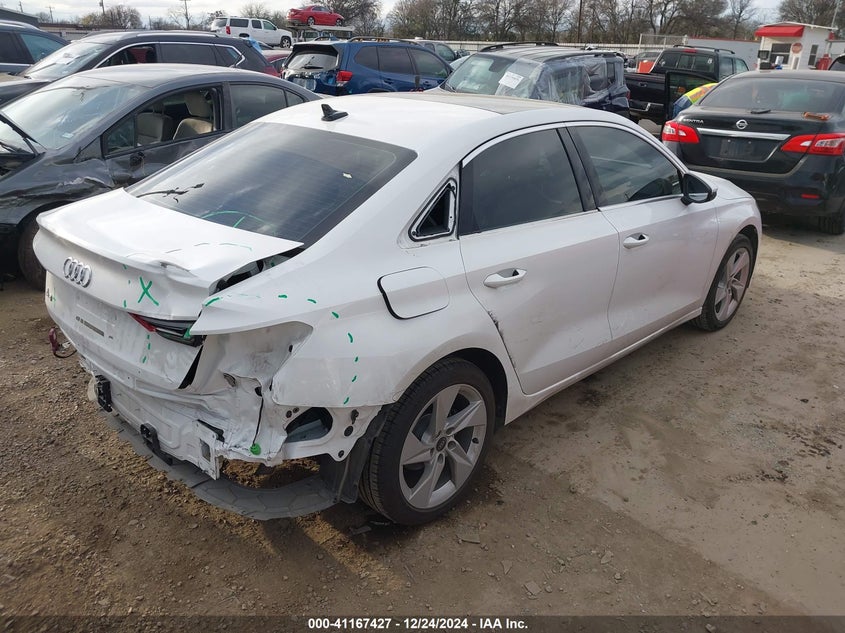 2022 AUDI A3 PREMIUM 40 TFSI FRONT-WHEEL DRIVE S TRONIC - WAUAUDGY1NA047256