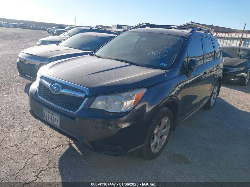 Vin: jf2sjaec9eh514566, lot: 41657713, subaru forester 2.5i premium 20142