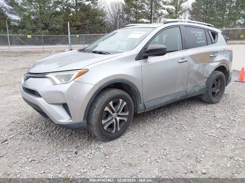 VIN 2T3ZFREVXGW248485 2016 Toyota RAV4, LE no.2