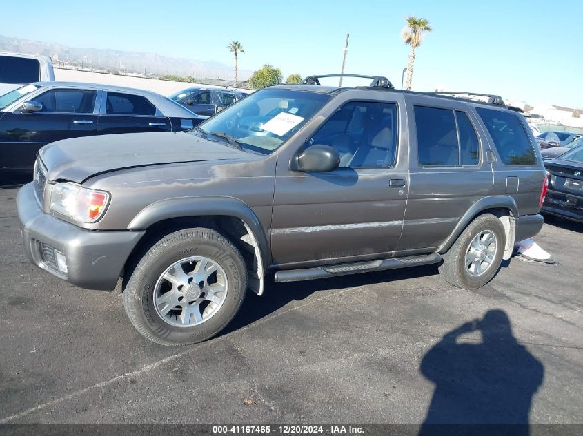 2001 Nissan Pathfinder Se VIN: JN8DR07X61W504629 Lot: 41167465