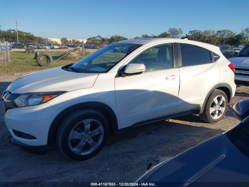 VIN 3CZRU5H5XGM711103 2016 Honda HR-V, EX no.14