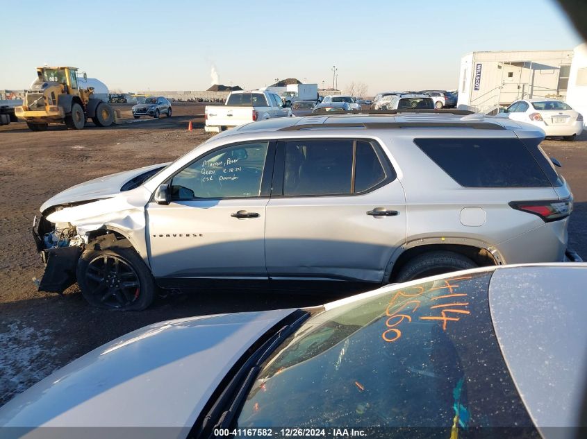 VIN 1GNEVJKW4JJ141347 2018 Chevrolet Traverse, Premier no.14