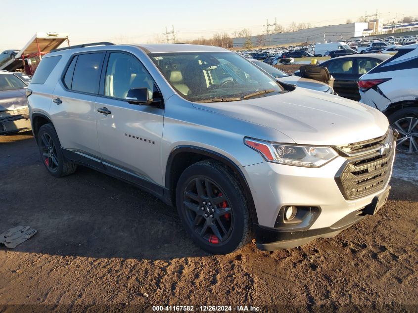 VIN 1GNEVJKW4JJ141347 2018 Chevrolet Traverse, Premier no.1