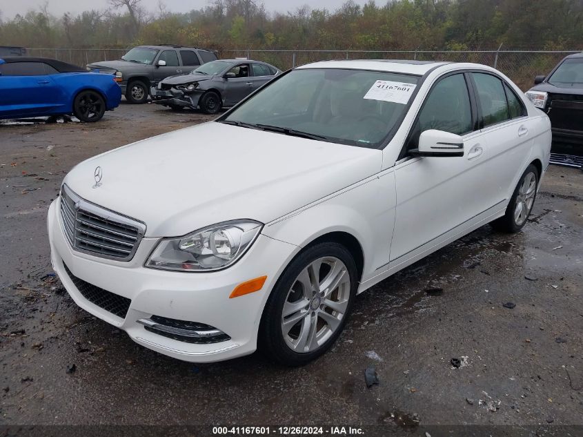 VIN WDDGF4HB9DR294063 2013 MERCEDES-BENZ C 250 no.2