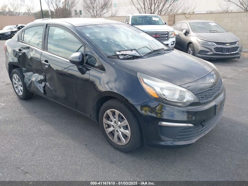 VIN KNADM4A31H6029101 2017 KIA Rio, LX no.1