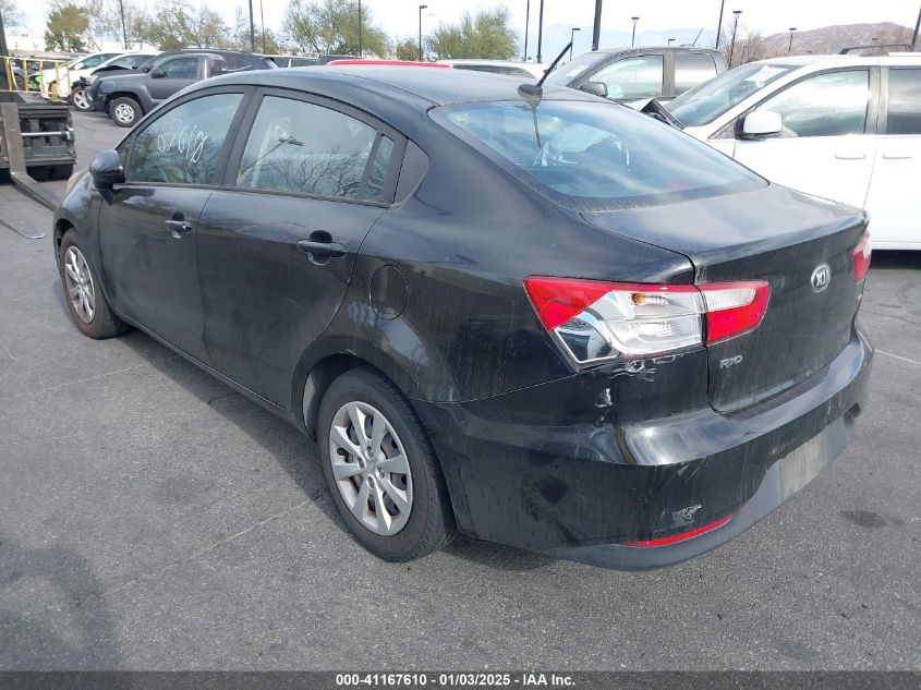 VIN KNADM4A31H6029101 2017 KIA Rio, LX no.3