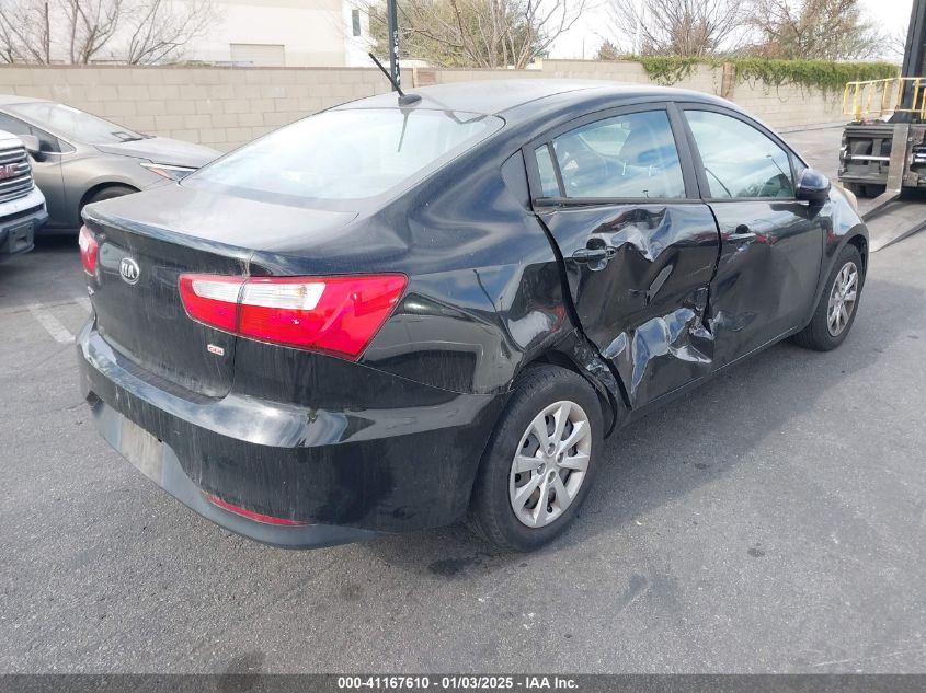 VIN KNADM4A31H6029101 2017 KIA Rio, LX no.4