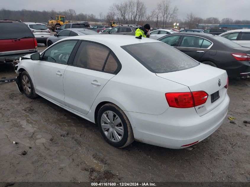 VIN 3VWD17AJ3EM264605 2014 Volkswagen Jetta, 1.8T Se no.3