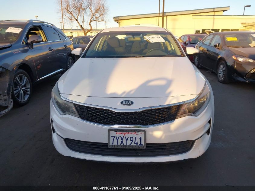 VIN 5XXGT4L30GG045001 2016 KIA Optima, LX no.13