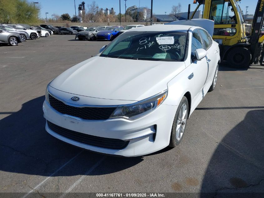 VIN 5XXGT4L30GG045001 2016 KIA Optima, LX no.2