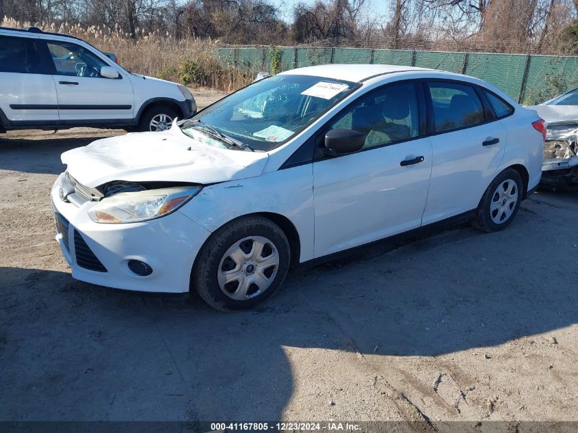 VIN 1FADP3E25DL331790 2013 Ford Focus, S no.2