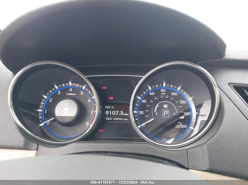 2013 HYUNDAI SONATA VIN: 5NPEB4AC5DH775595