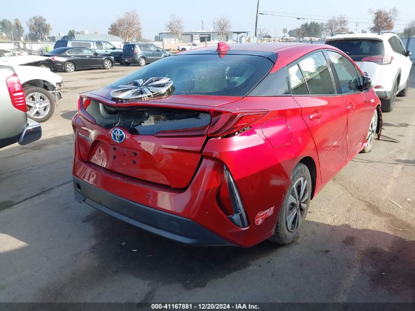 VIN JTDKARFP7H3067297 2017 Toyota Prius, Prime Adva... no.4