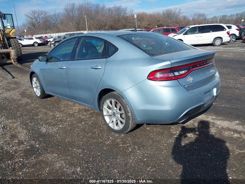 Vin: 1c3cdfba3dd314335, lot: 41658191, dodge dart sxt 20133