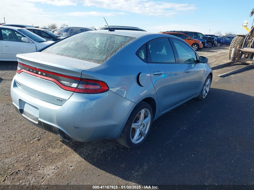 Vin: 1c3cdfba3dd314335, lot: 41658191, dodge dart sxt 20134