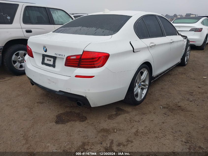 VIN WBA5B1C54ED483079 2014 BMW 5 Series, 535I no.4