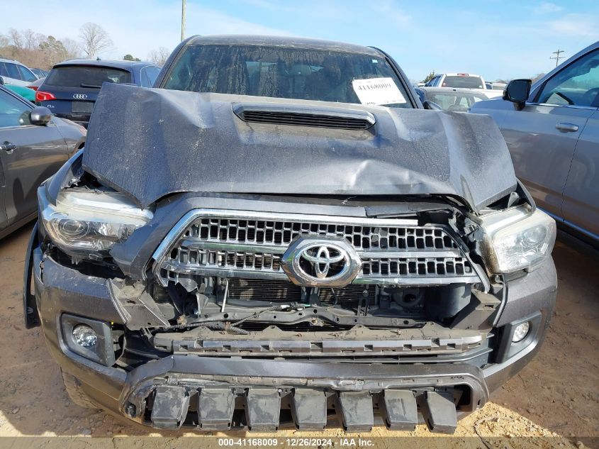 2017 Toyota Tacoma Trd Sport VIN: 5TFCZ5AN3HX098423 Lot: 41168009