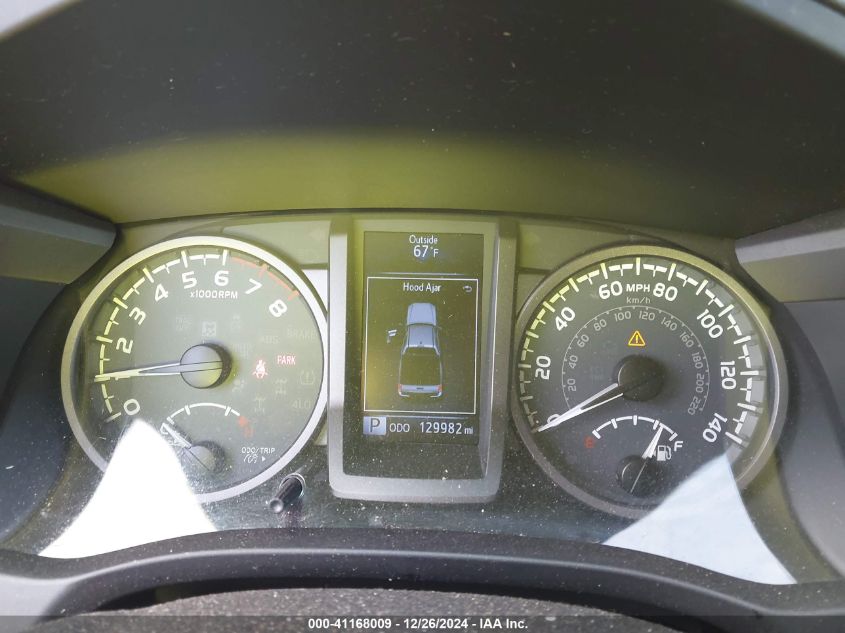 2017 Toyota Tacoma Trd Sport VIN: 5TFCZ5AN3HX098423 Lot: 41168009